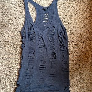 Cut-out tank